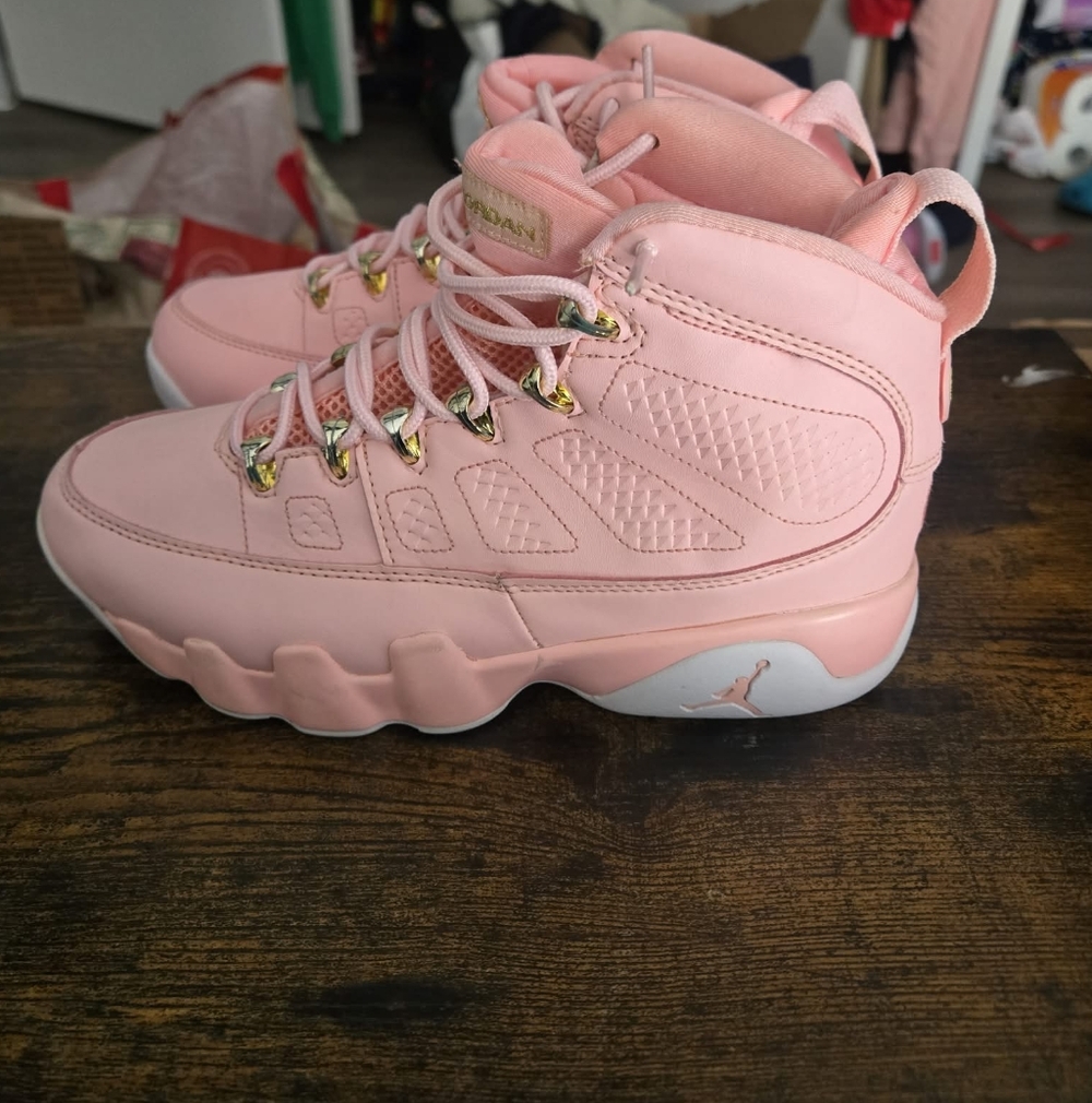 Jordan 9s Women's Sneakers in Pink
